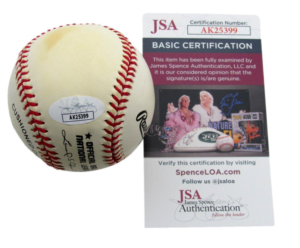 Jimmy Dean Autographed ONL Baseball Negro League Philadelphia Stars JSA 180569