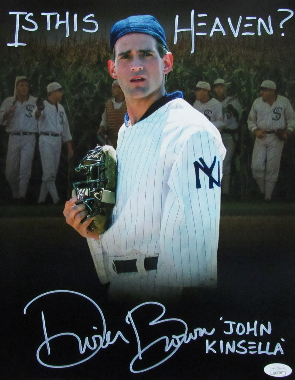 Dwier Brown Signed/Inscribed 11x14 Photo "Field of Dreams" JSA 186250