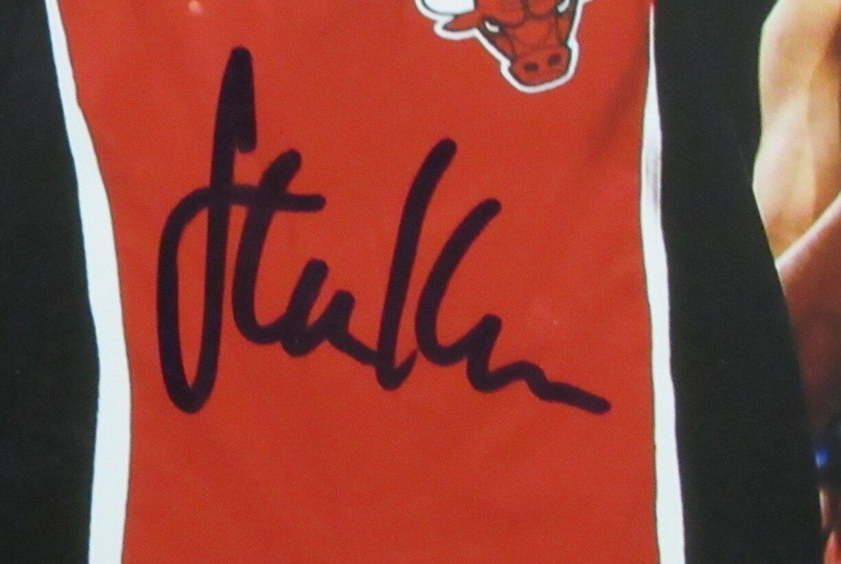 Steve Kerr Autographed 11x14 Photo Chicago Bulls JSA