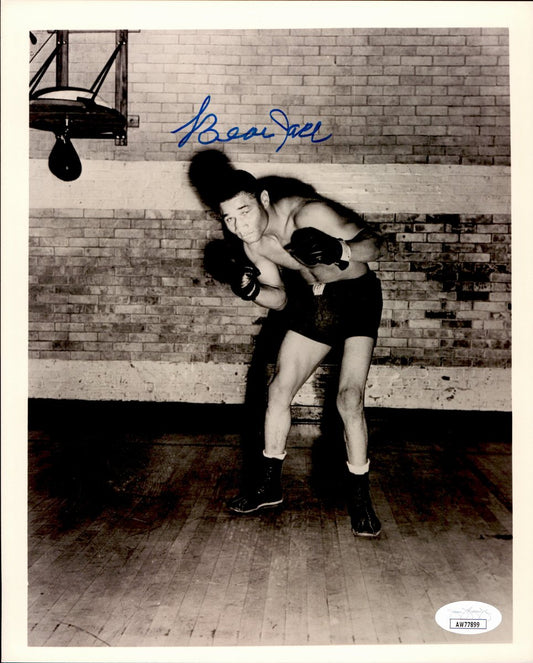 Beau Jack Signed/Autographed 8x10 B/W Boxing Photo JSA 191045