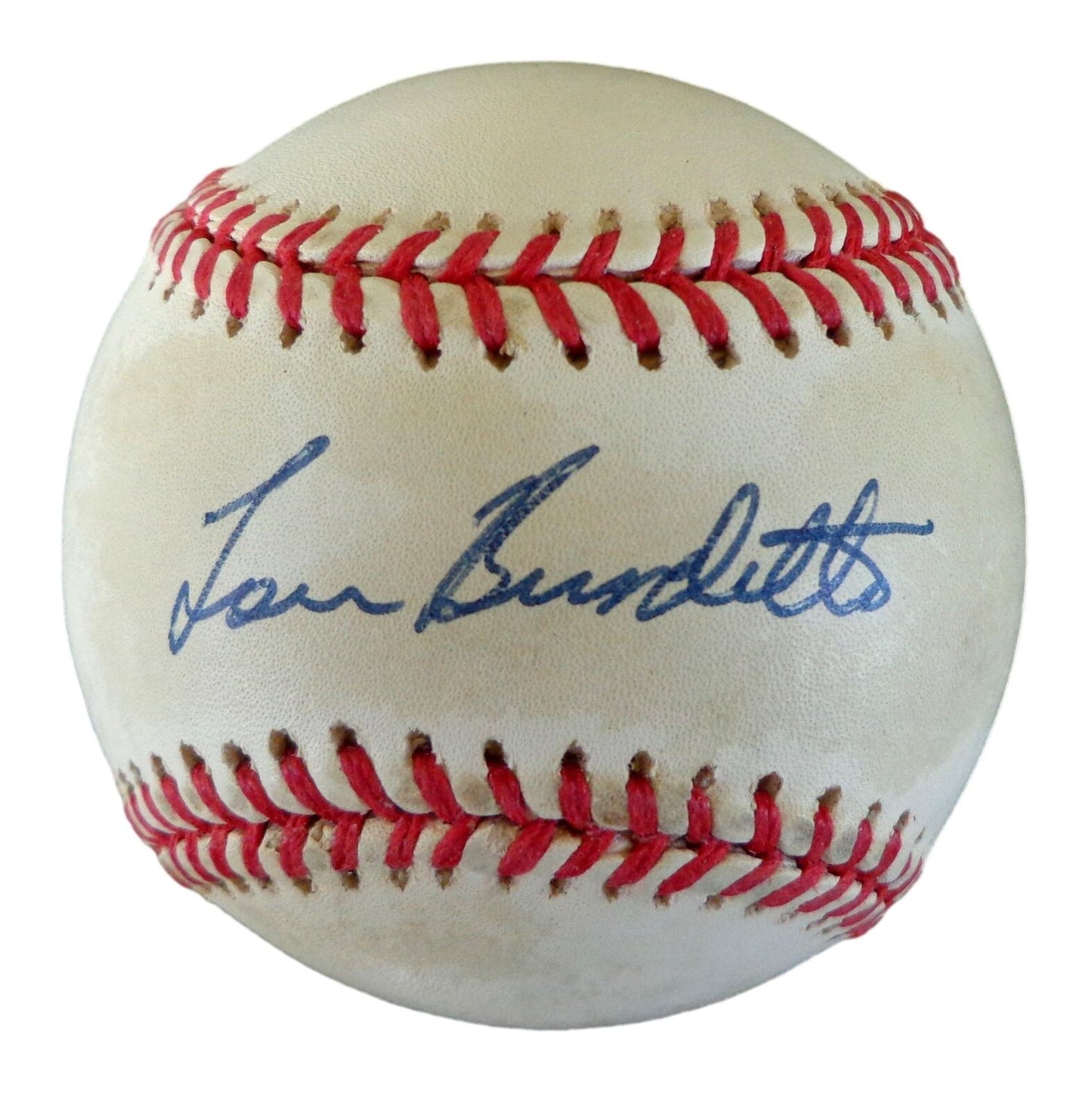 Lew Burdette Autographed ONL Baseball Milwaukee Braves JSA 180152