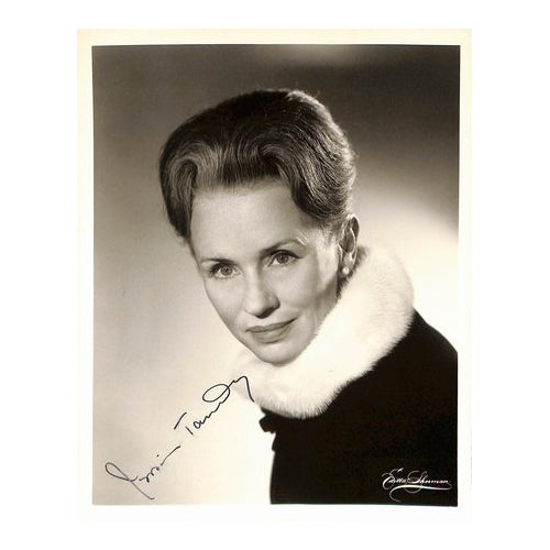 Jessica Tandy Actress d.1994 Signed/Autographed 8x10 B&W Photo JSA 187805