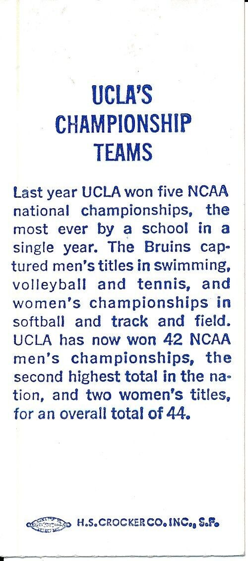 1982 USC Trojans vs. UCLA Football Game Ticket Stub 148609