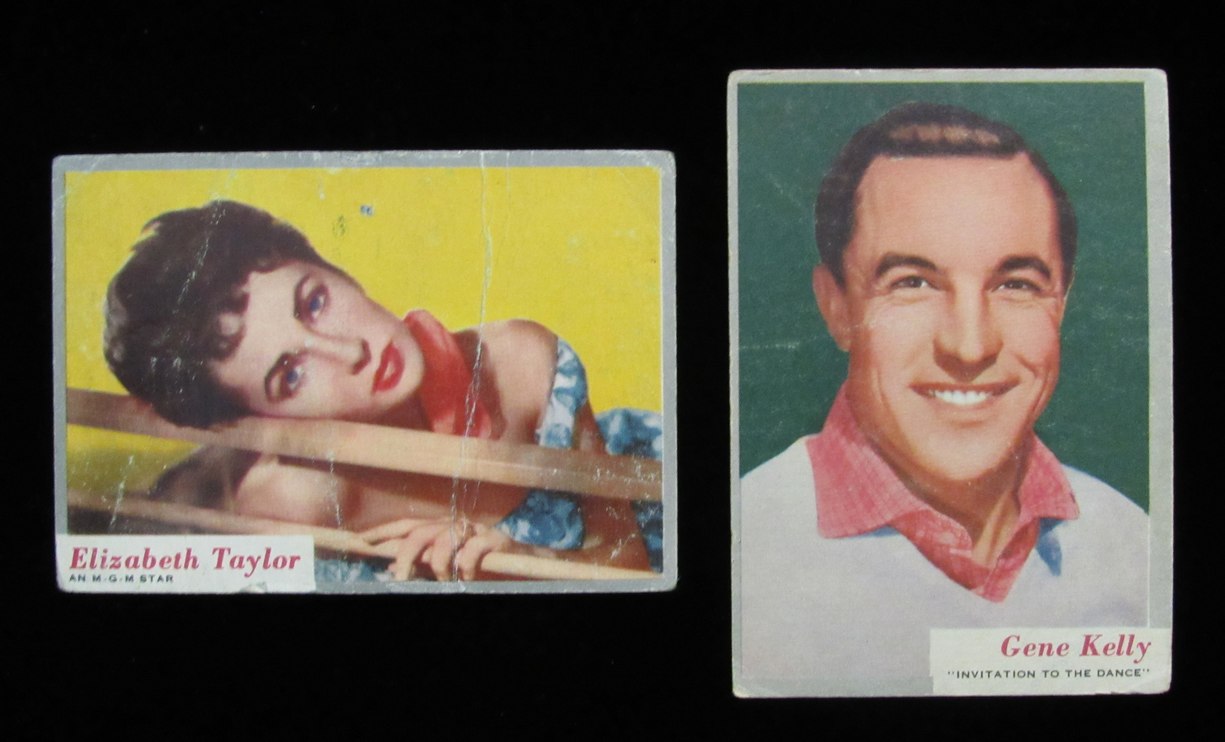 1953 TOPPS WHO-Z-AT STAR Complete (80) Card Set Movie Stars 185527
