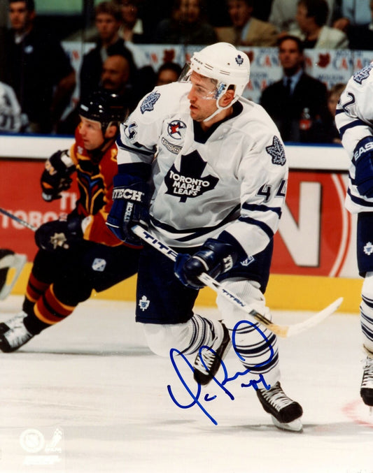 Yanic Perreault Toronto Maple Leafs Signed/Autographed 8x10 Photo 153399