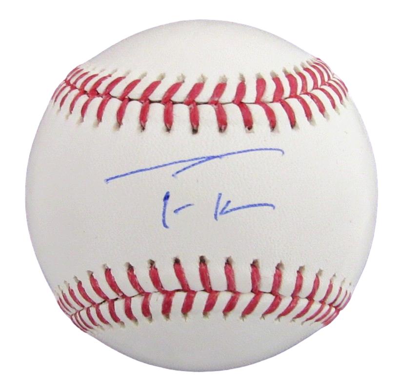 Trea Turner Signed Rawlings OML Baseball Philadelphia Phillies Beckett 188188