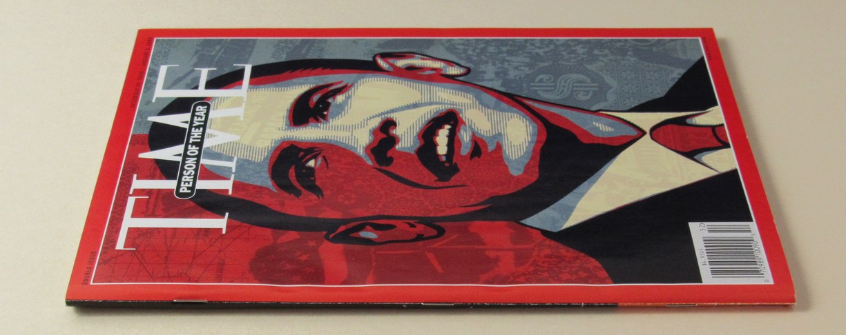 December 29, 2008 Time Magazine Newstand NO LABEL Barack Obama 189961