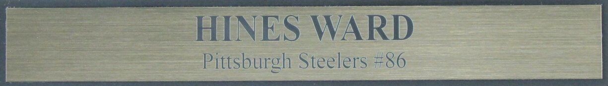 Hines Ward Pittsburgh Steelers Signed/Auto 16x20 Photo Framed JSA 162454