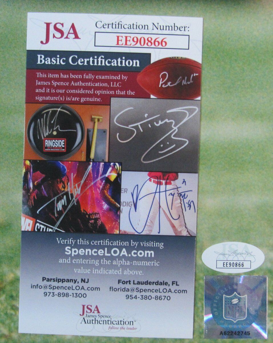 Chris Chandler Atlanta Falcons Signed/Autographed 16x20 Color Photo JSA 140672