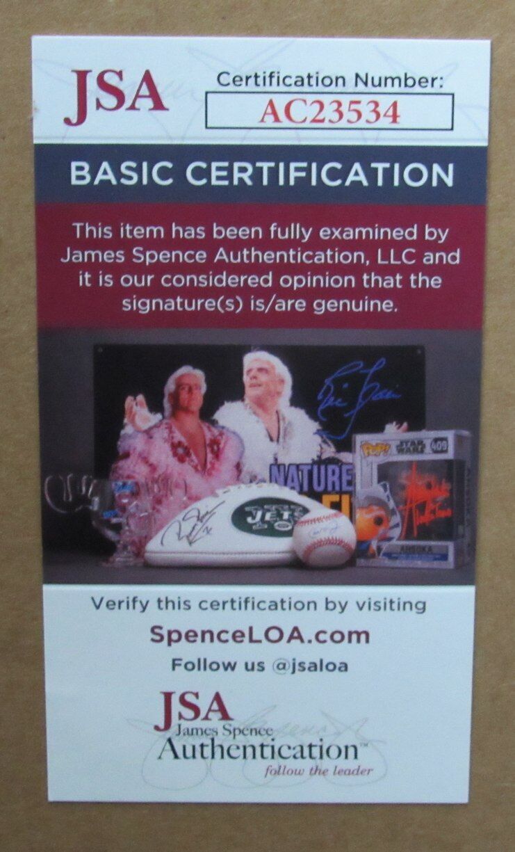 Chevy Chase Autographed 11x17 Movie Poster "Vegas Vacation" Framed JSA