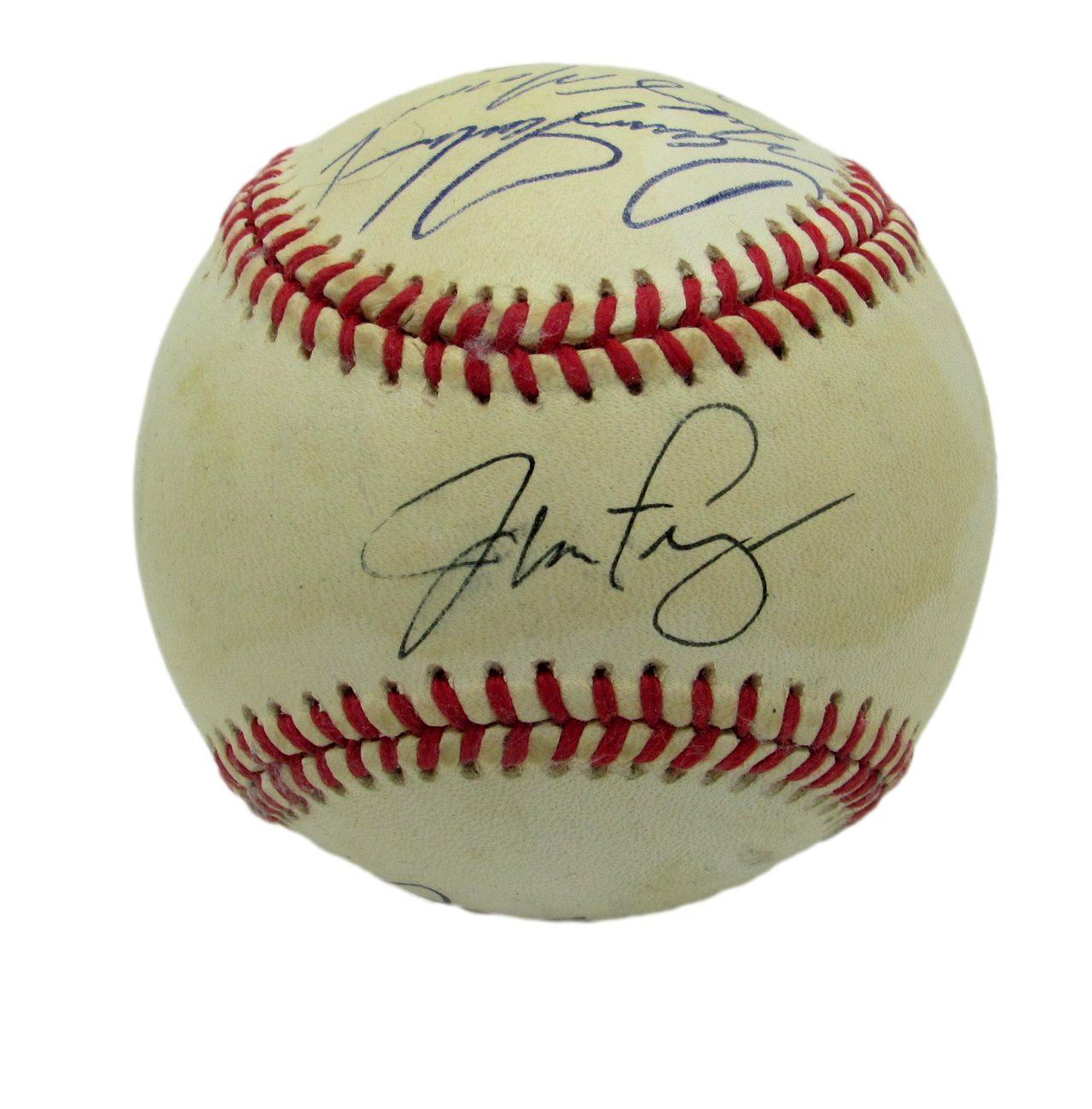 1993-94 Phillies Team Signed by 6 ONL Baseball Daulton Fregosi Schilling 158917
