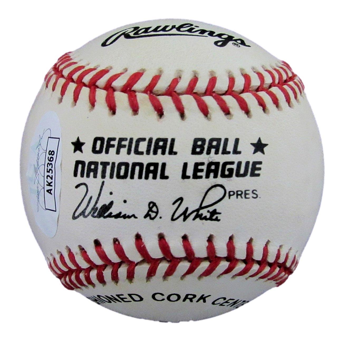 Ron Teasley Autographed ONL Baseball Cubans JSA 180133