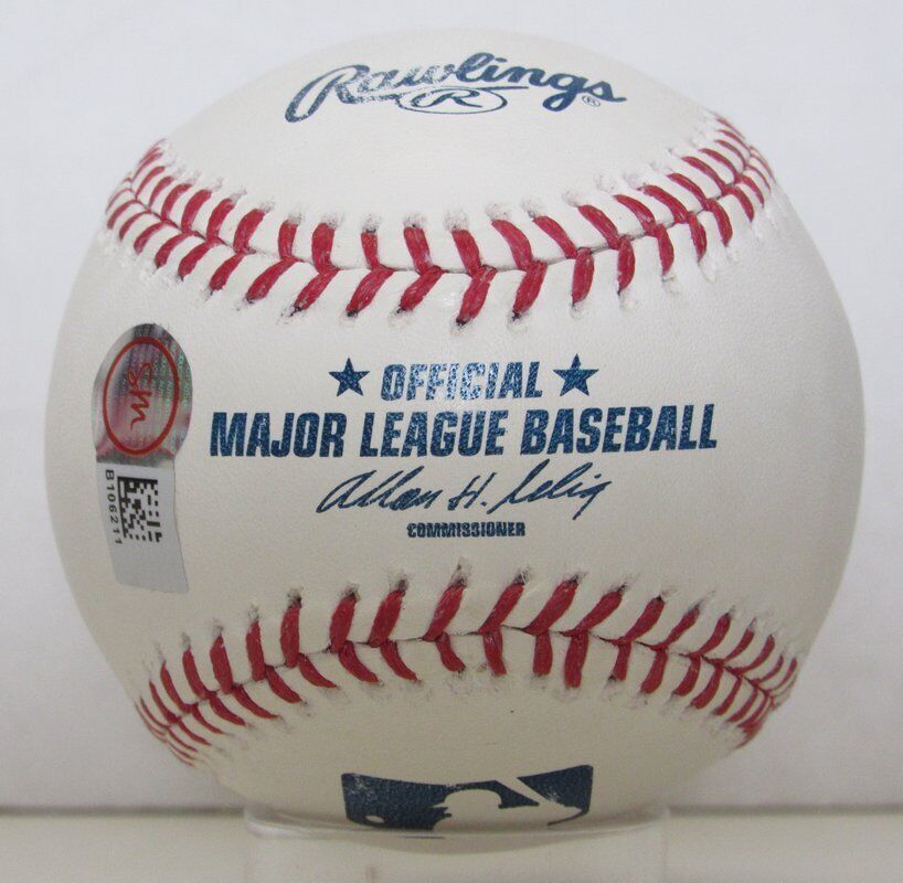 Ethan Martin Autographed Rawlings OML Baseball Philadelphia Phillies