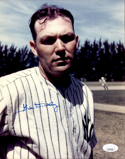 Bill Dickey HOF Signed/Autographed 8x10 Photo New York Yankees JSA 191499
