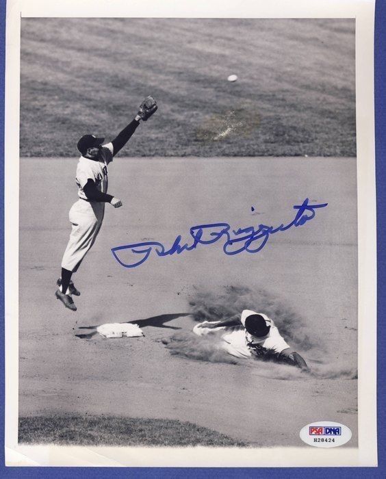 PHIL RIZZUTO Autographed SIGNED 1955 Wire/Press Photo PSA/DNA *8424