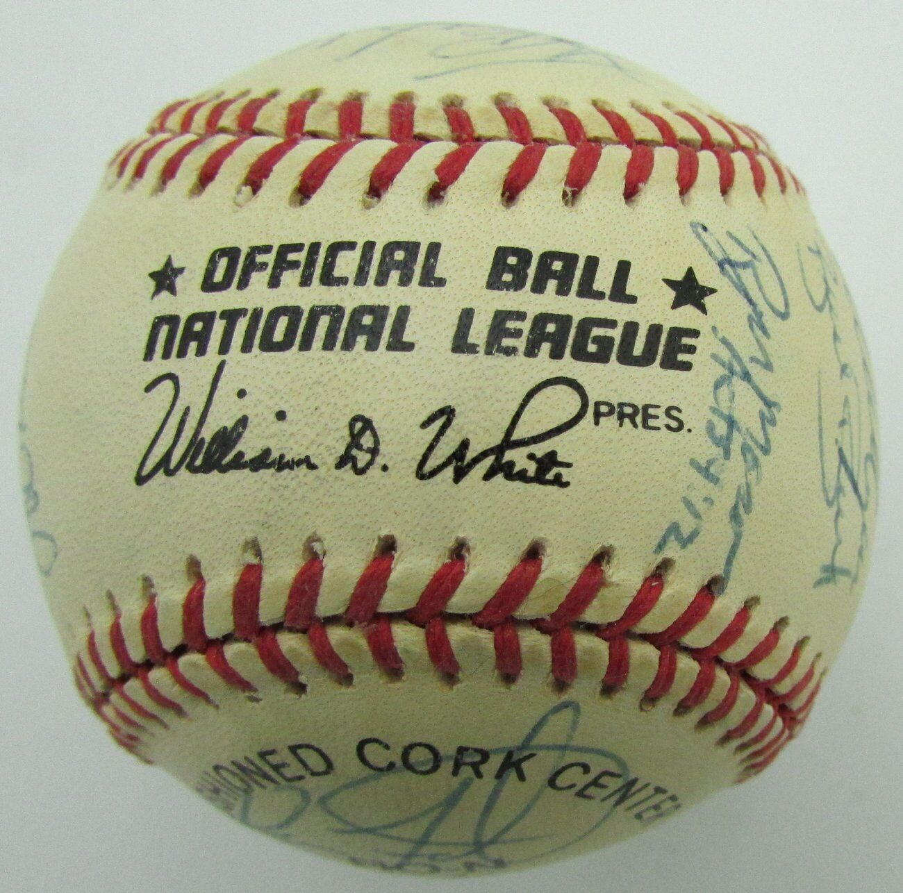 1993 Phillies Team Multi-Signed (25) Rawlings ONL Baseball 155247