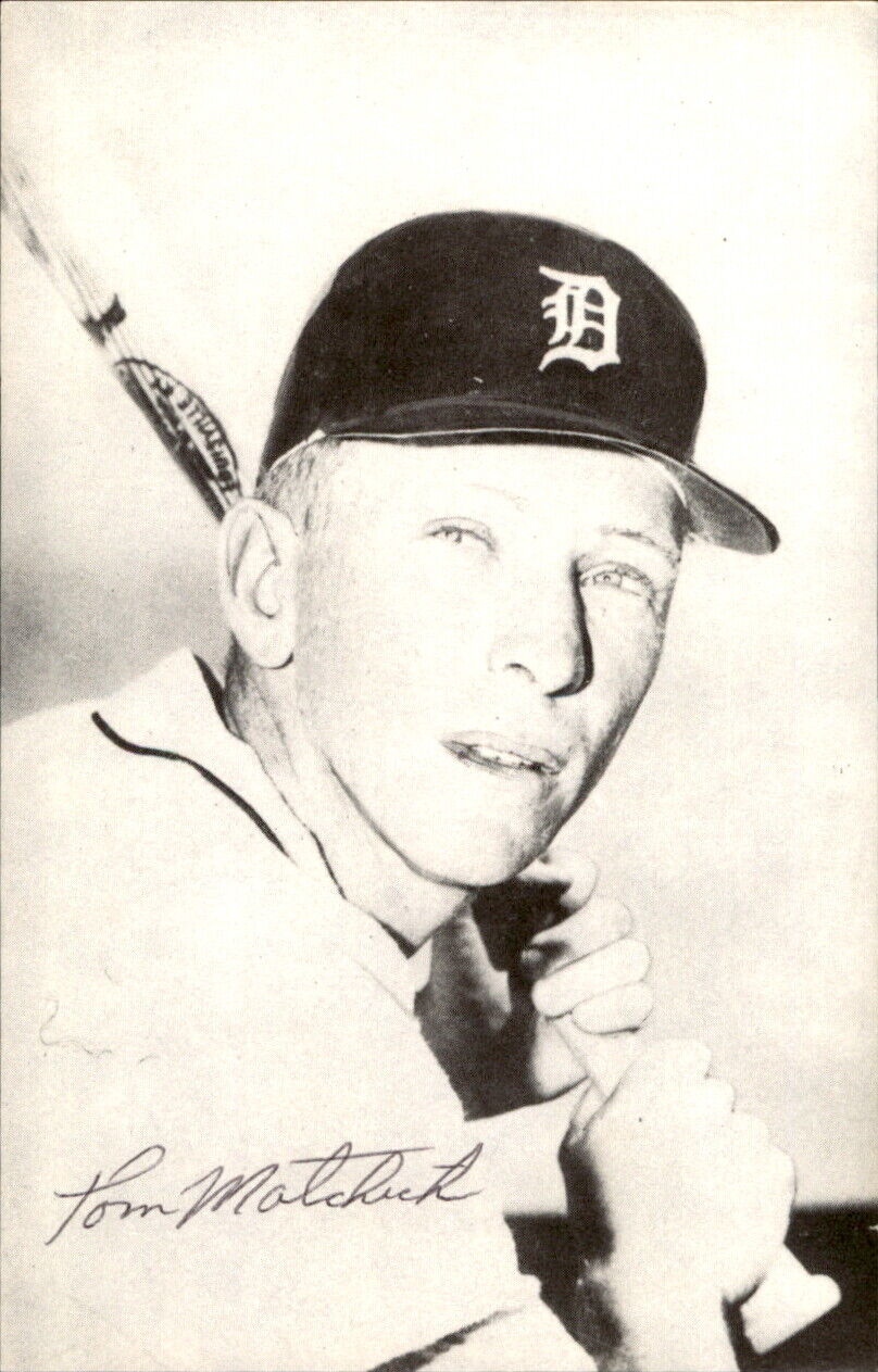 Tommy Matchick Detroit Tigers Signed/Autographed 3x5 Photo 178607