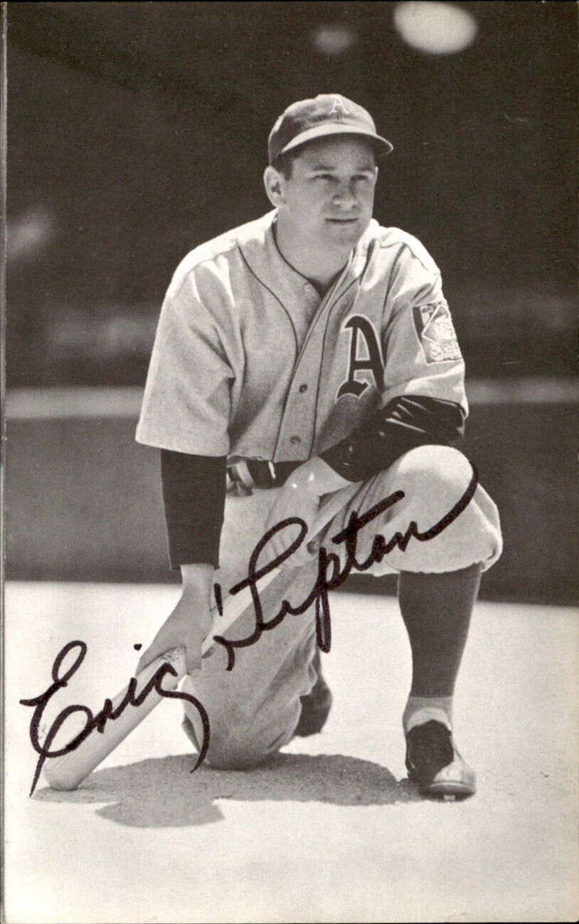 Eric Tipton Athletics d. 2001 Signed/Autographed 3x5 Photo 179270