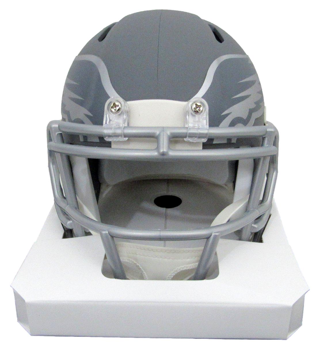 Brian Dawkins HOF Signed/Autographed Eagles Slate Mini Helmet PSA/DNA 190728