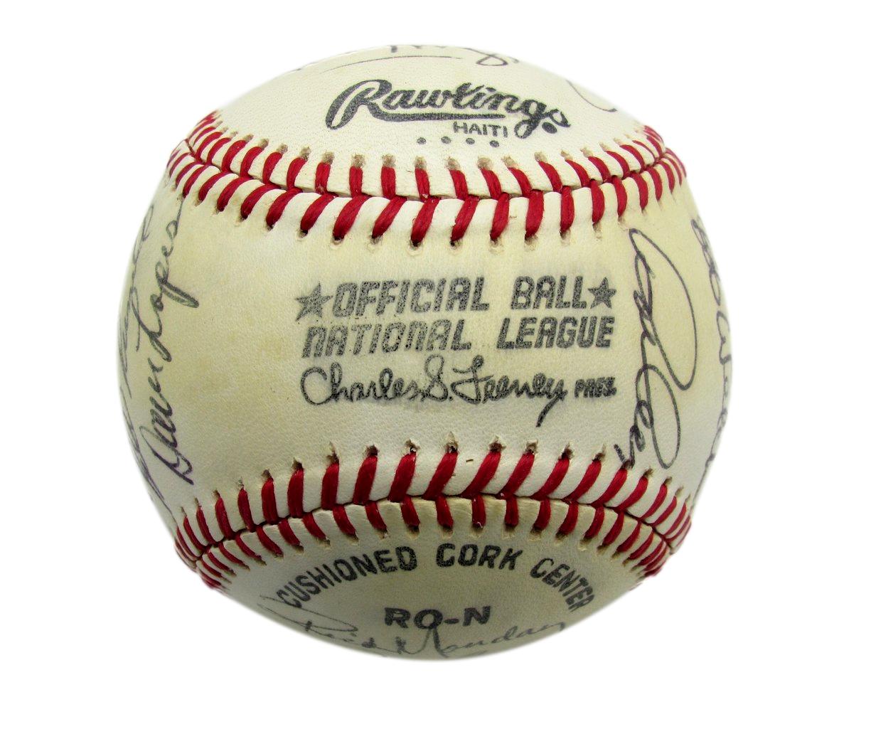 1979 Dodgers Team Signed by 16 ONL Baseball Sutton Lasorda HOF Garvey 190530