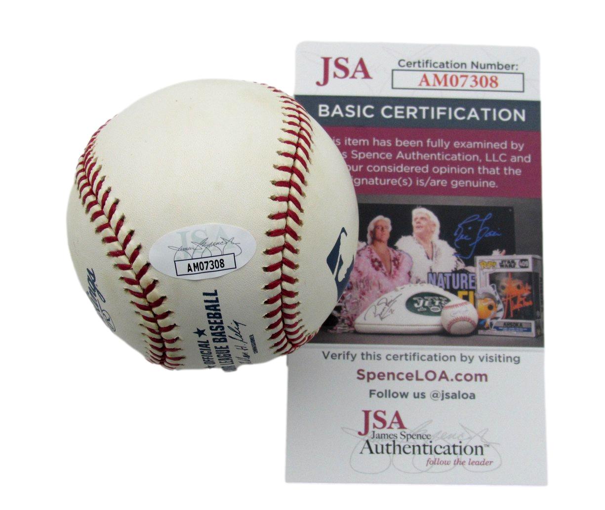 Ben Grieve Signed/Autographed OML Baseball Oakland A's JSA 185598