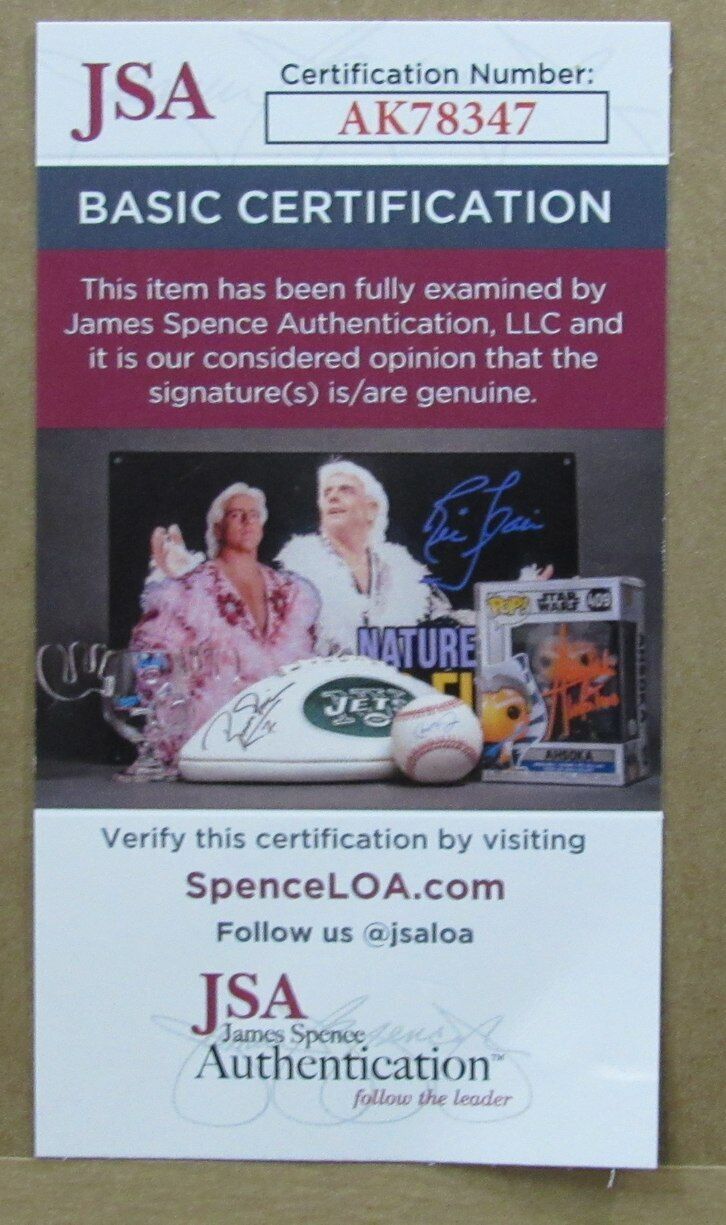Rick Barry HOF Autographed/Inscribed 8x10 Photo Warriors Framed JSA 180982