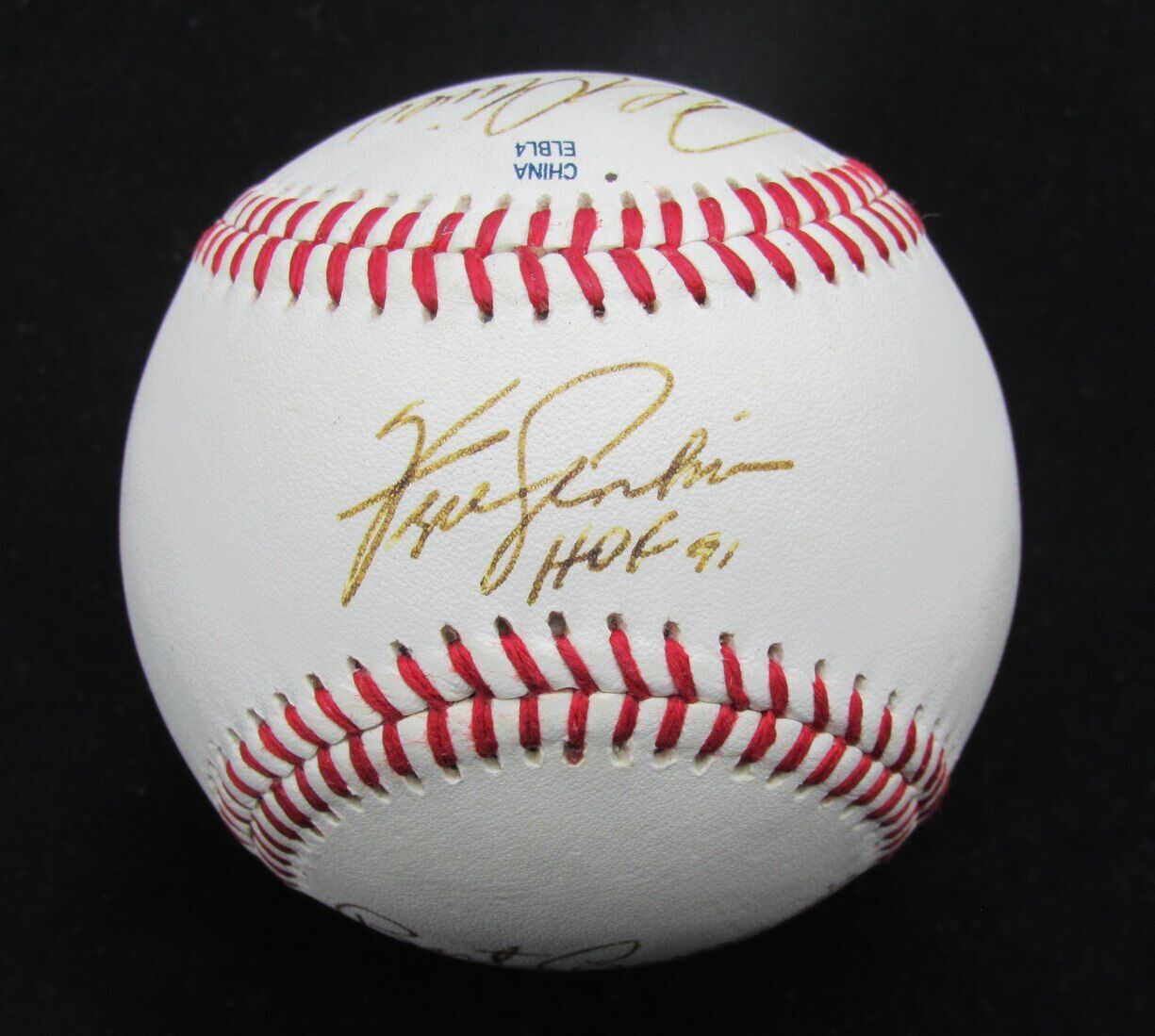 2012 Indians Fantasy Camp Multi-Autographed OML Baseball Cleveland Indians