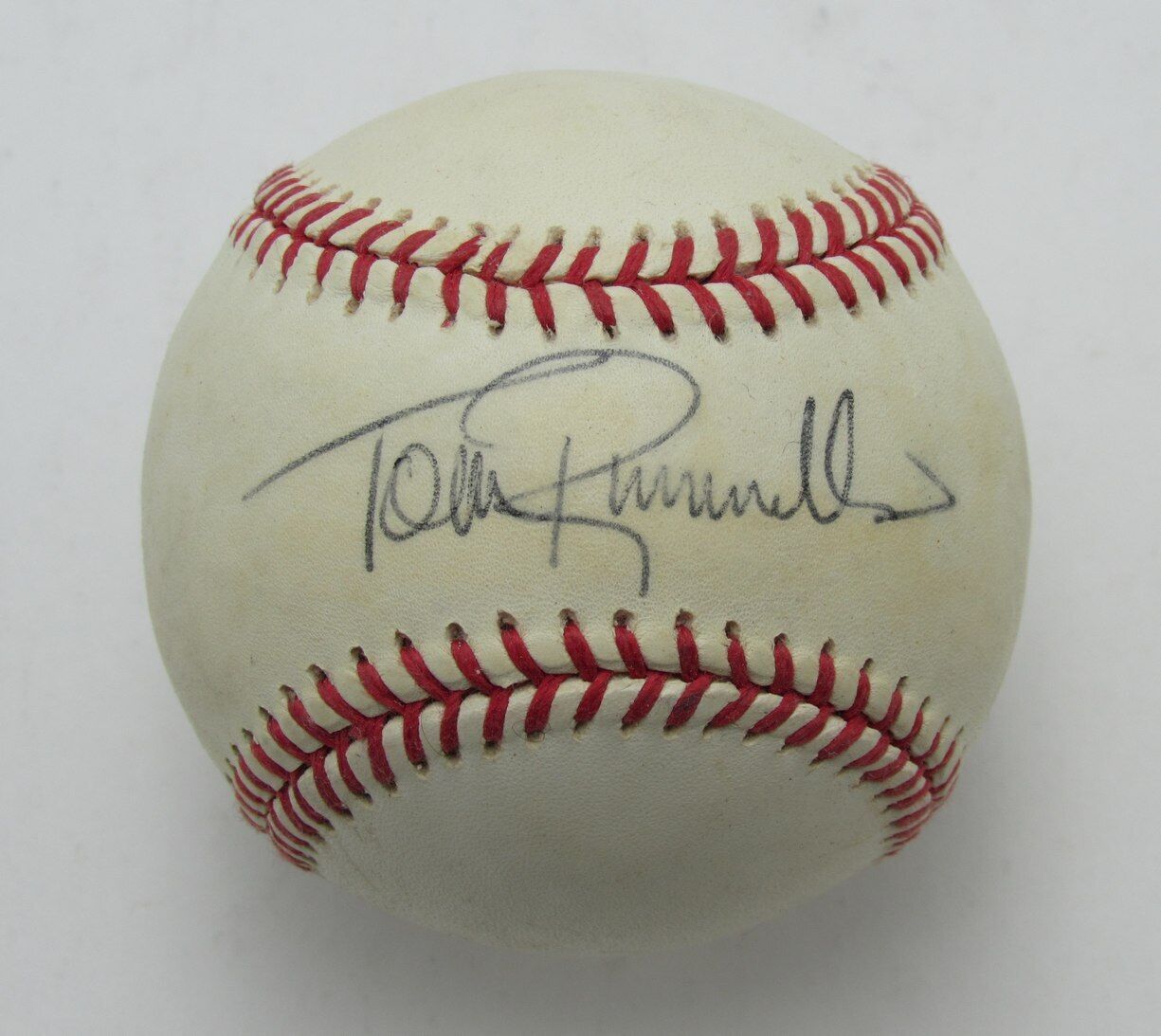Tom Runnells Autographed Rawlings ONL Baseball Montreal Expos