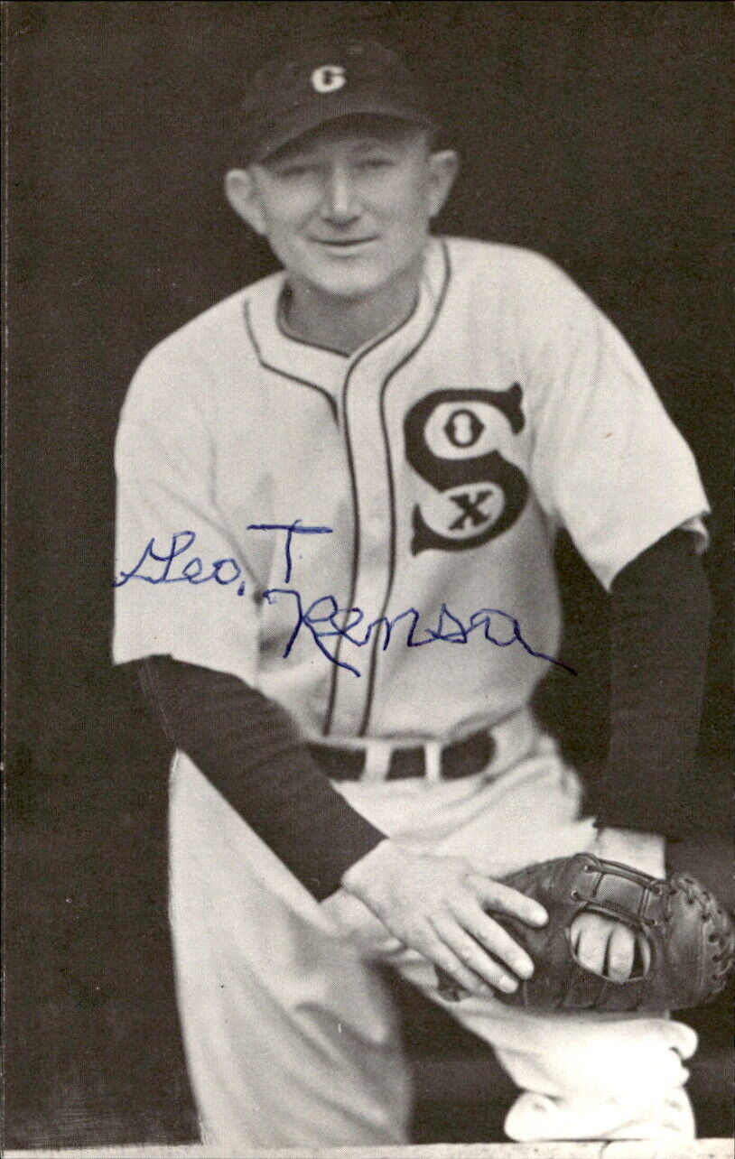 Tony Rensa White Sox d. 1987 Signed/Autographed 3x5 Photo 178740