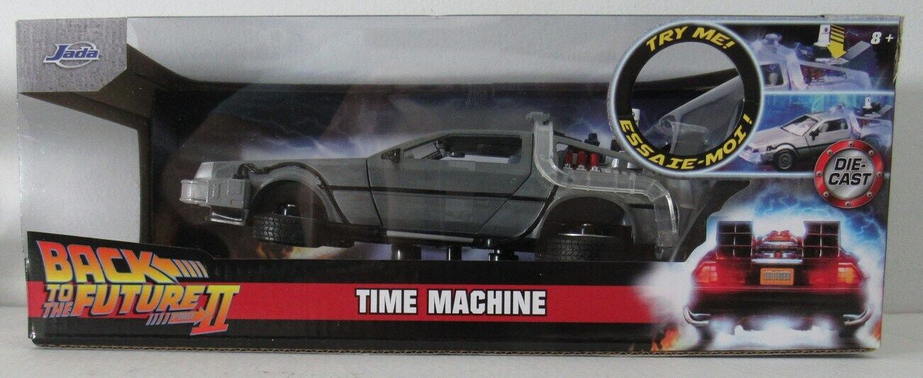 Michael J Fox Signed Delorean Diecast Car Back To Future Beckett Wit 162932