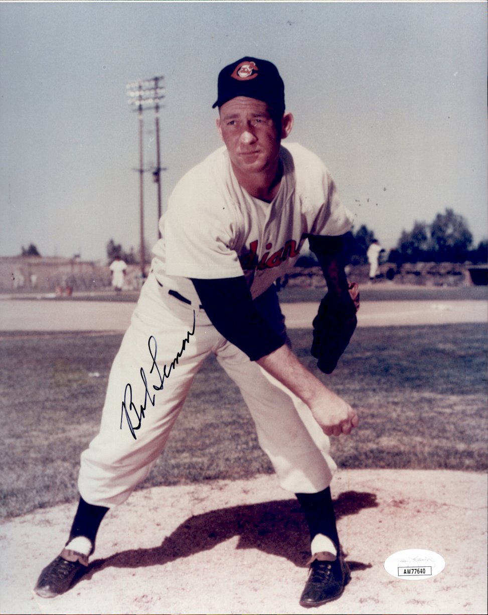 Bob Lemon HOF Signed/Autographed 8x10 Photo Cleveland Indians JSA 191351