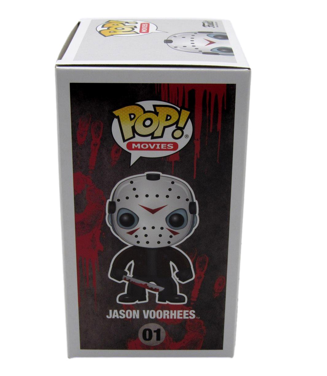 Ari Lehman Signed/Insc Funko Pop! #01 "Friday the 13th" Signed White JSA 190718