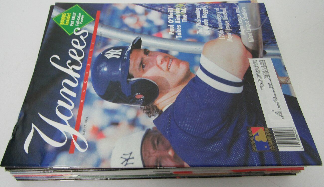 Lot of 14 1994 New York Yankees Magazines Paul O'Neill 153180