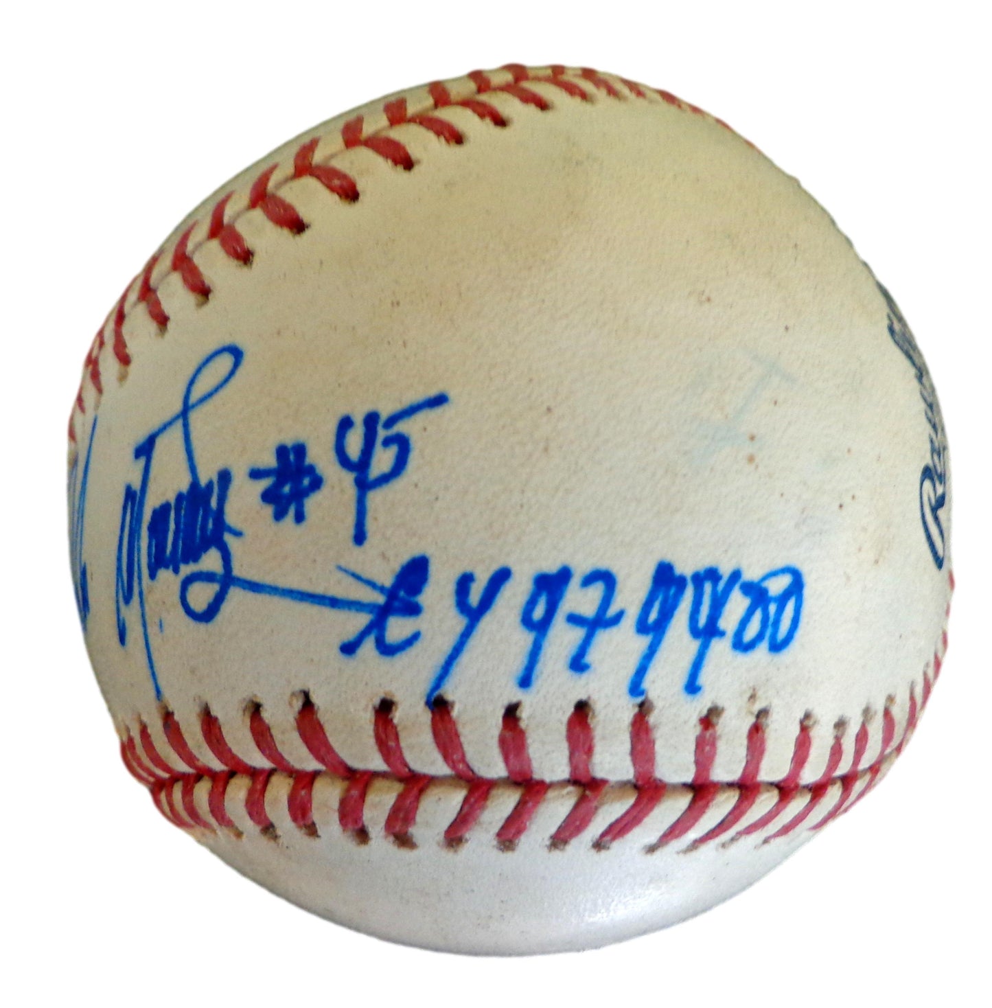 Pedro Martinez HOF Autographed/Inscribed OML Baseball Boston Red Sox JSA 180381