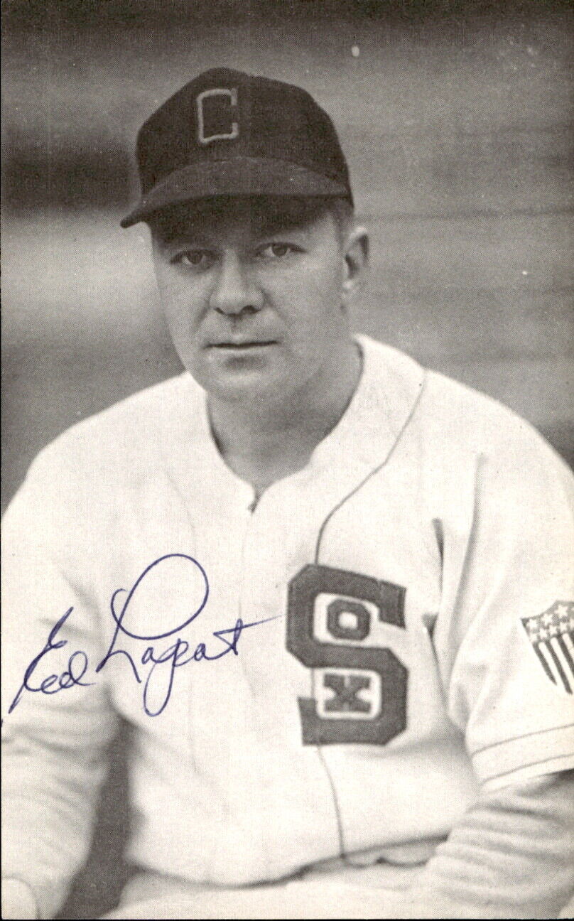 Ed Lopat White Sox d. 1992 Signed/Autographed 3x5 Photo 178572