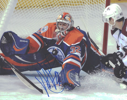 Mathieu Garon Edmonton Oilers Signed/Autographed 8x10 Photo 152651