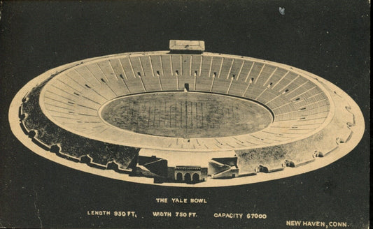 1915 Postcard Yale Bowl New Haven, CONN  176197
