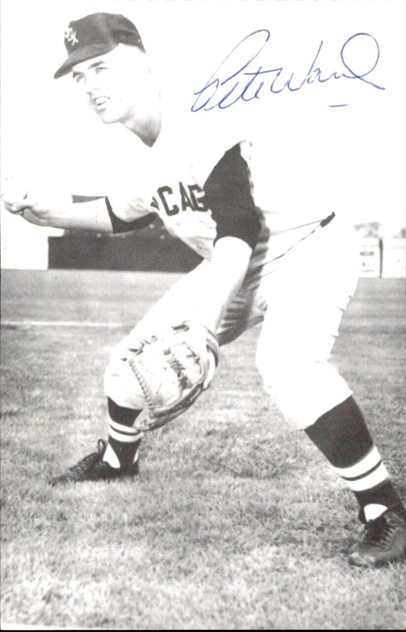 Pete Ward White Sox Signed/Autographed 3x5 Photo 179301