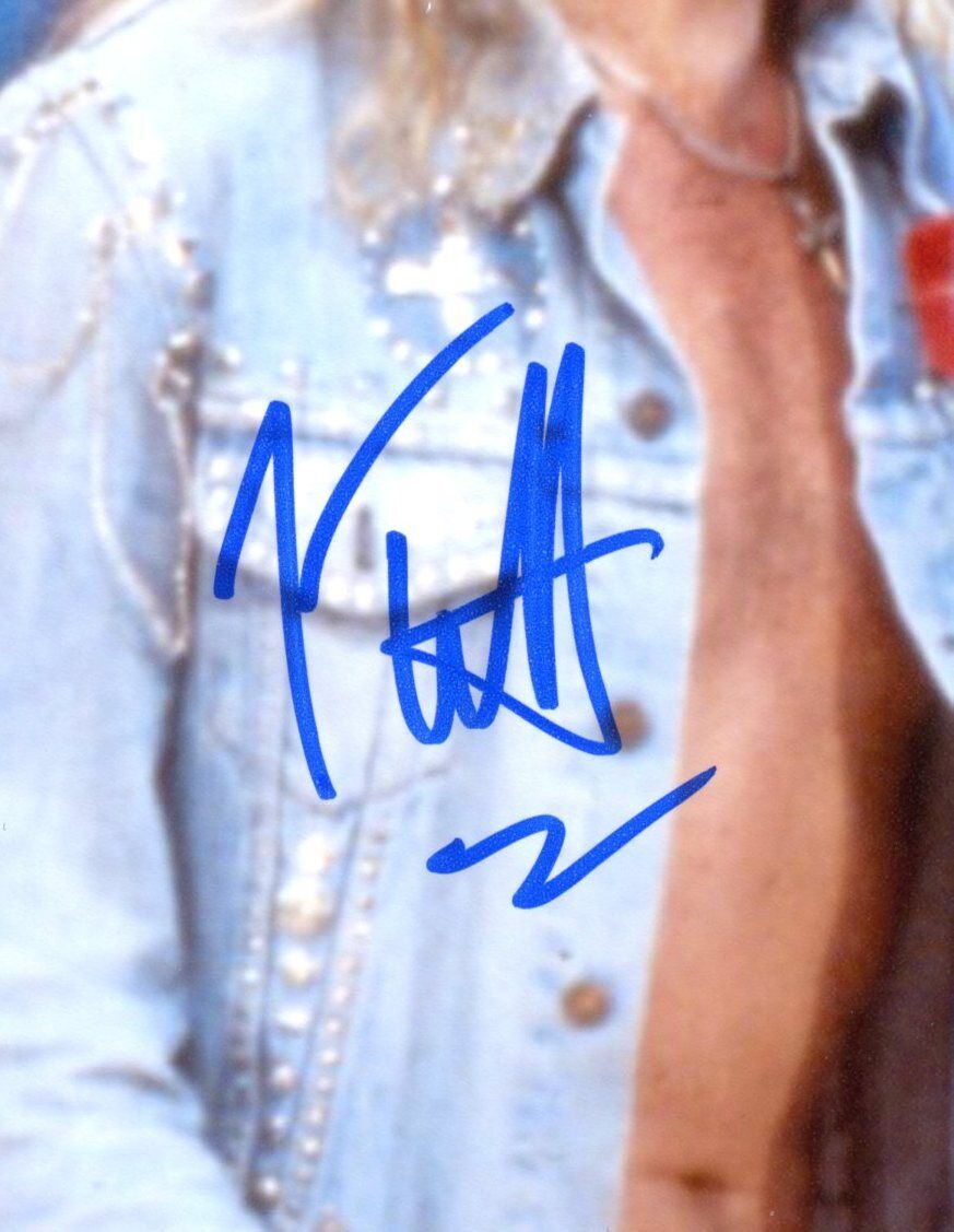 Joe Elliott Autographed 8x10 Photo Def Leppard JSA