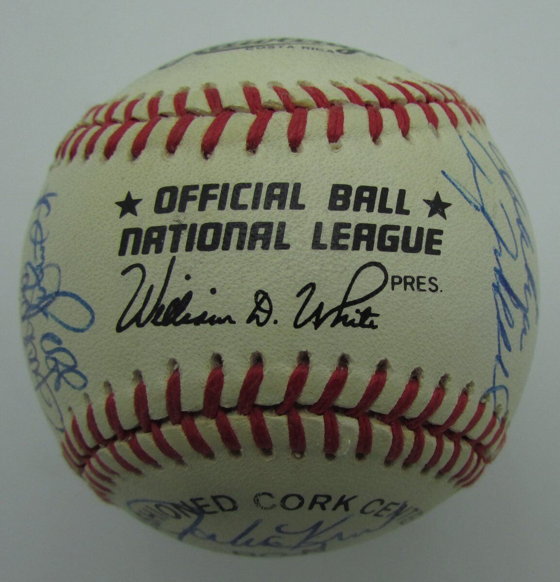 1992 Phillies Team Signed by 25 ONL Baseball Fregosi Kruk Bowa Amaro Jr 149236