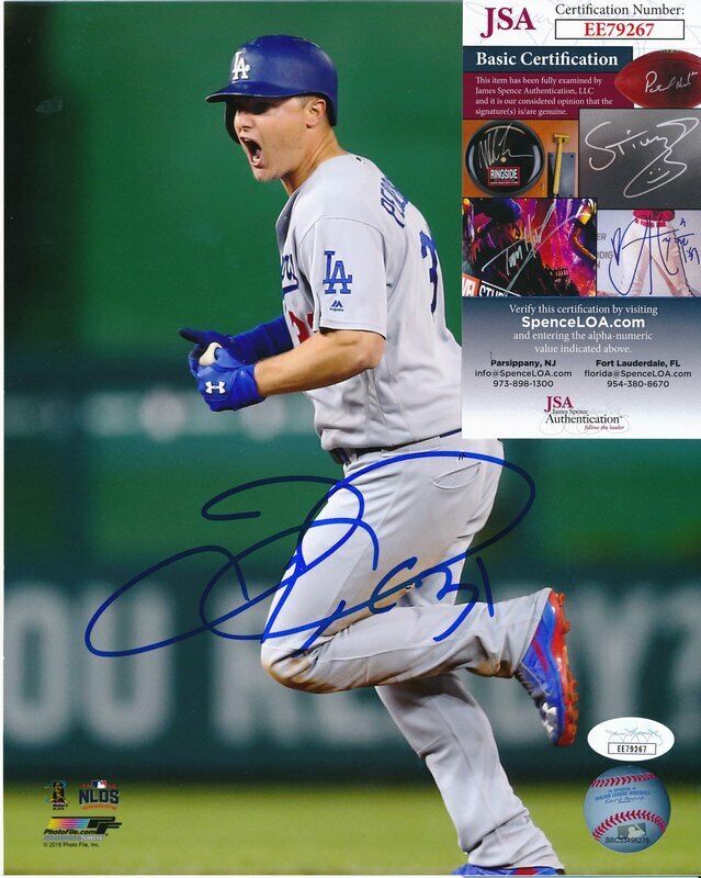 Joc Pederson Los Angeles Dodgers Signed/Autographed 8x10 Photo JSA 144347