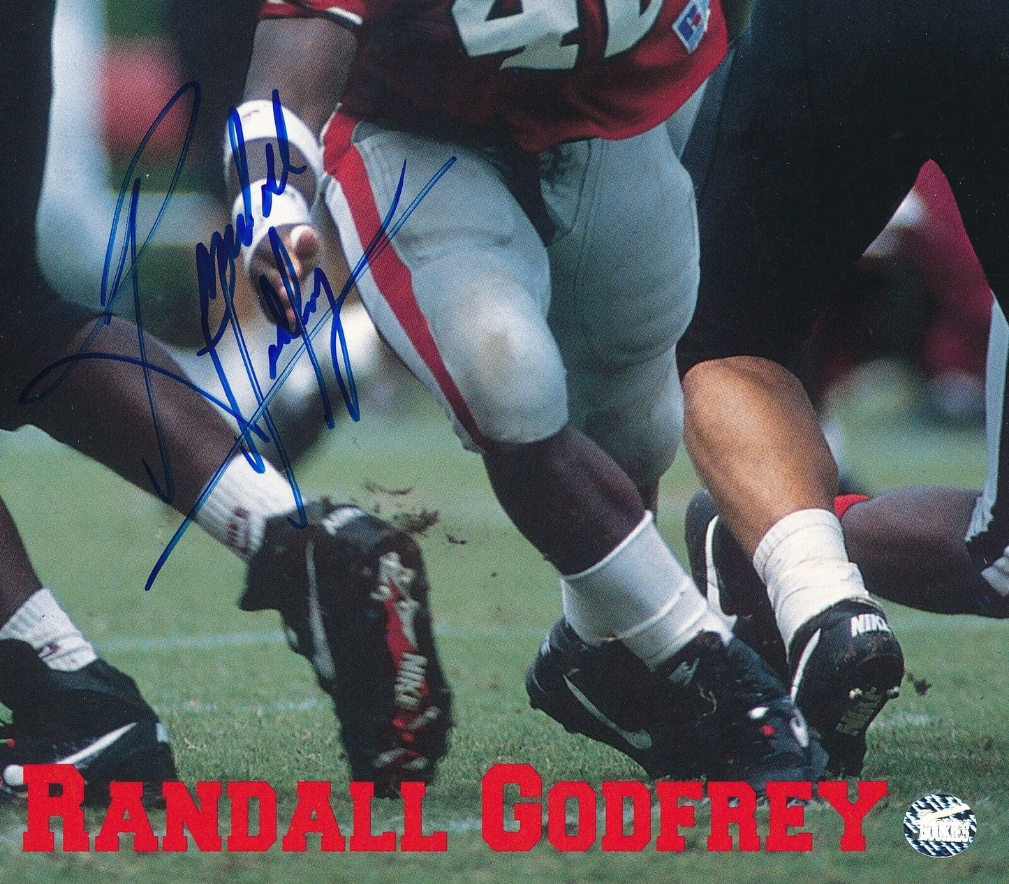 Randall Godfrey Autographed Signature Rookies 8x10 Photo University of Georgia
