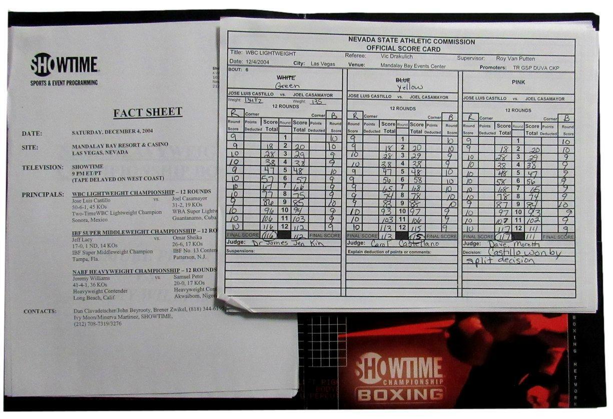 2004 NABF Heavyweight Championship Boxing Williams vs. Peter Press Kit 167487