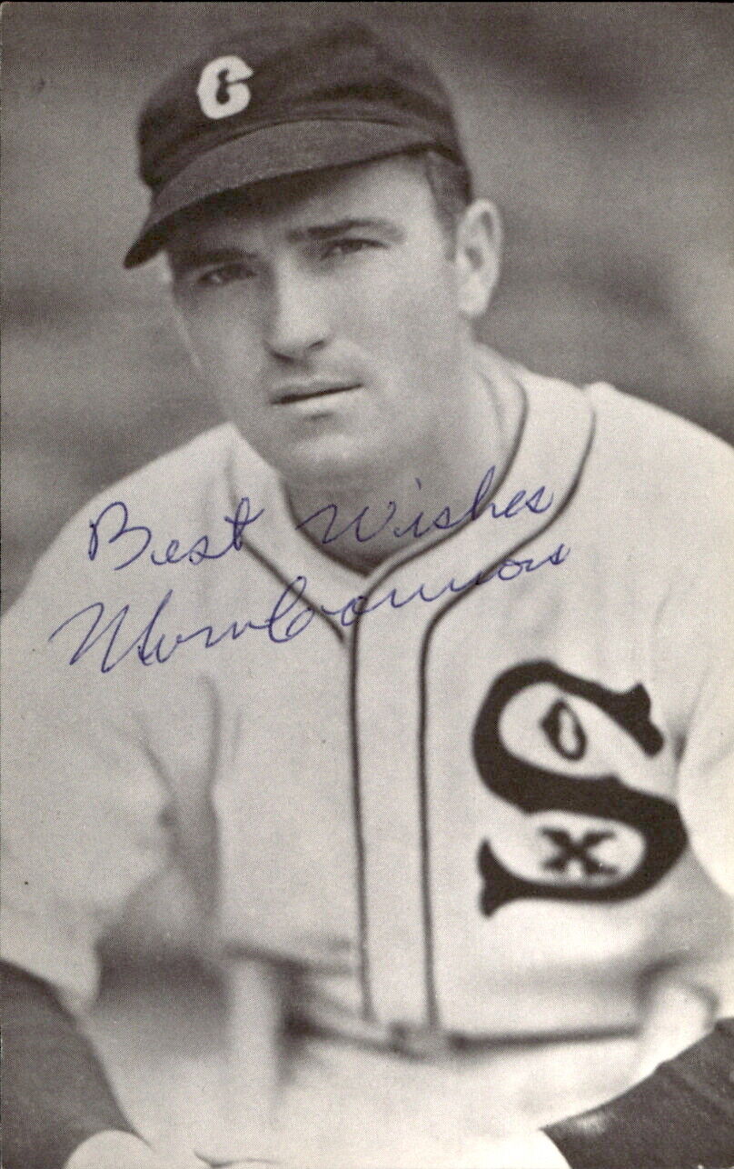 Merv Connors White Sox d. 1994 Signed/Auto 3x5 Photo 178142
