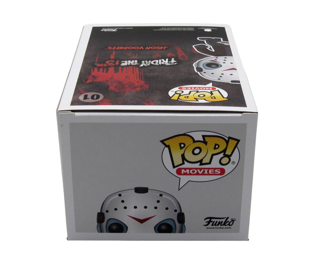 Ari Lehman Signed/Insc Funko Pop! #01 "Friday the 13th" Signed Blue JSA 190719
