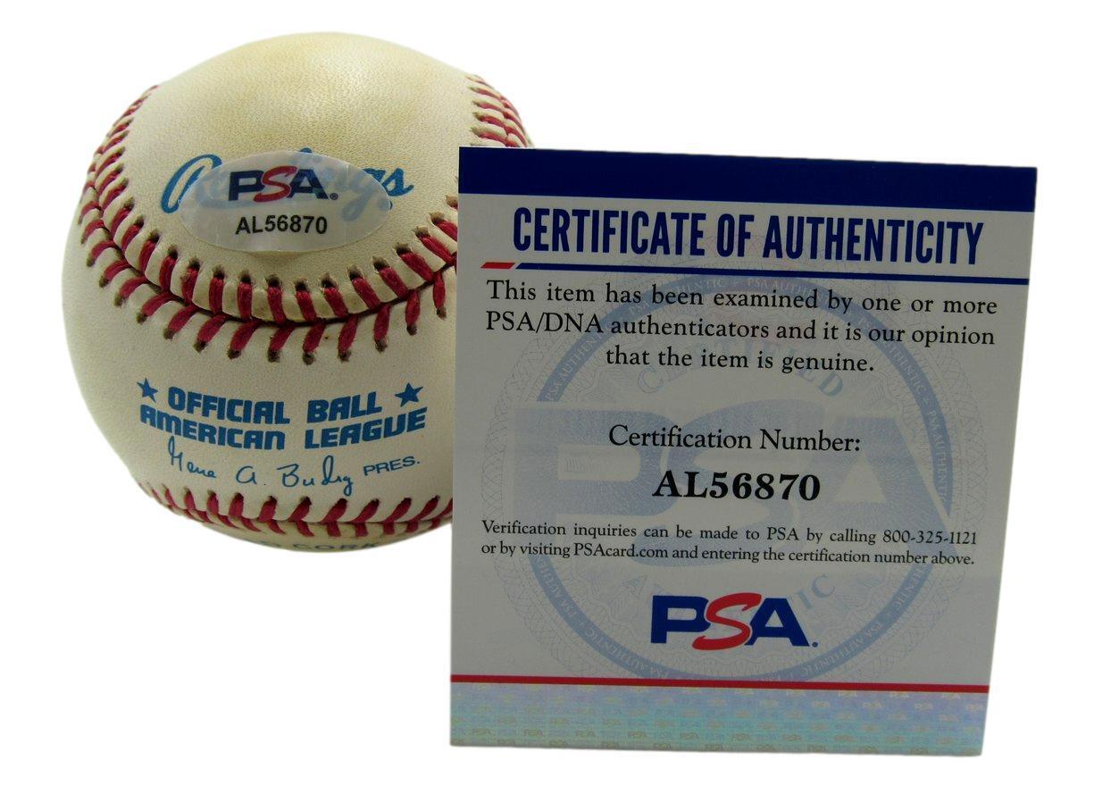 James Red Moore Signed OAL Baseball Negro League Baltimore Elite Giants PSA/DNA