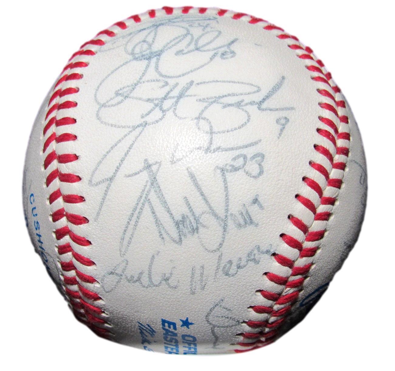 Harrisburg Senators 2000 Team Autographed/Signed Official Eastern League Baseball