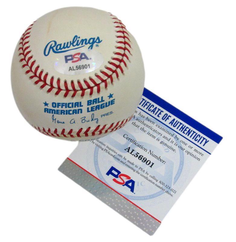 Eugene Smith Signed OAL Baseball Negro League ATL Black Crackers PSA/DNA