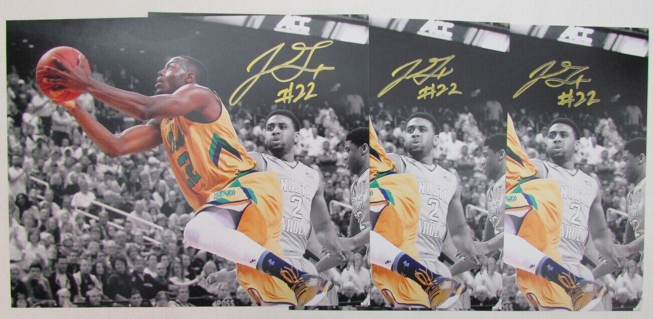 Lot of 3 Jerian Grant Notre Dame Irish Signed 8x10 Spotlight Photo 157588