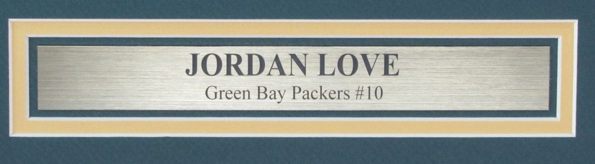 Jordan Love Signed/Autographed 16x20 Photo Packers Framed Beckett 193318